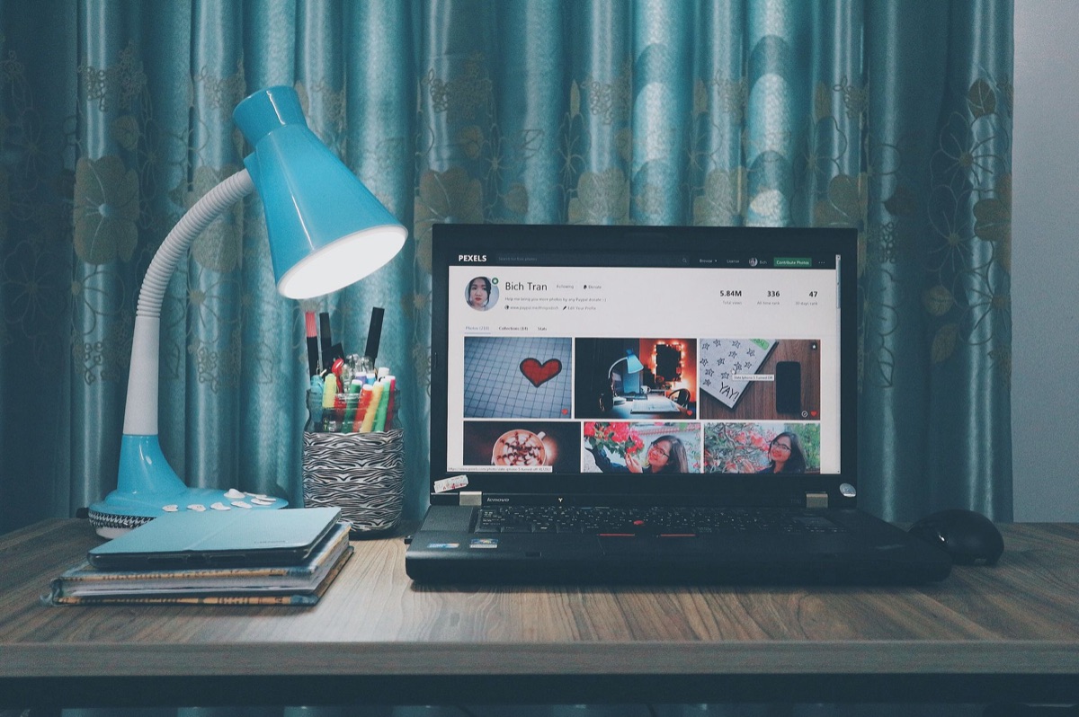 you tuber laptop setup